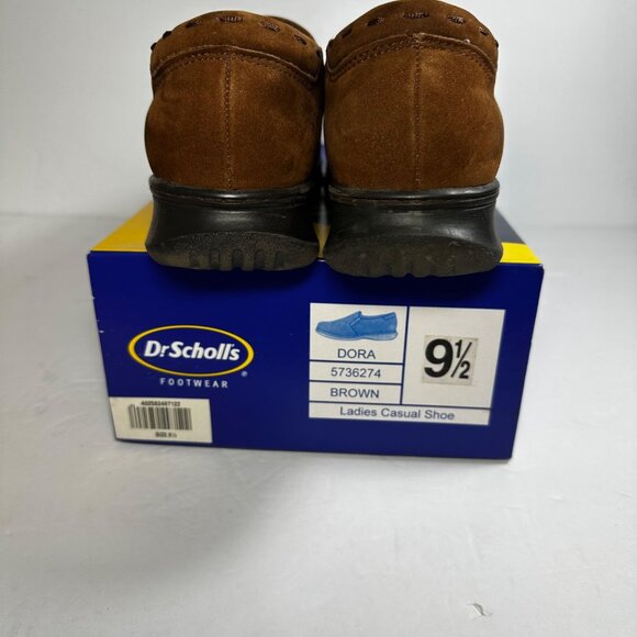 Dr. Scholls DORA Women's Casual Brown Suede Shoes Size 9.5 - Picture 4 of 6